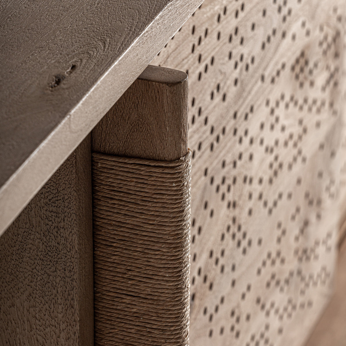 Buffet en bois de manguier | VICAL Jacquard - Image 6