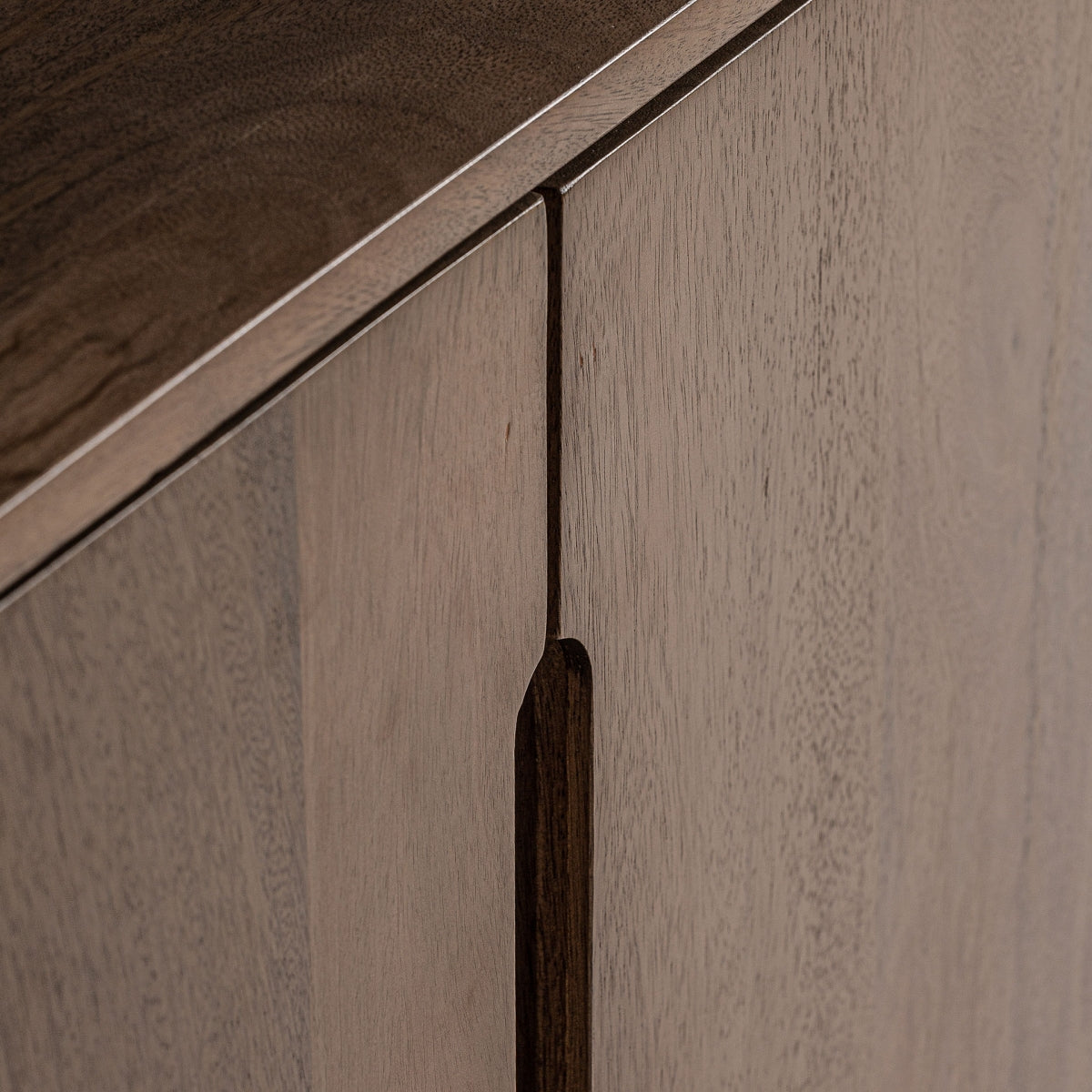 Buffet en bois de manguier marron | Vical Bocksberg - Image 6