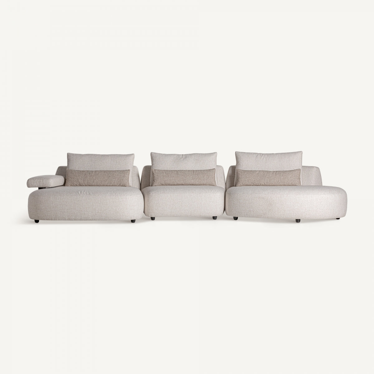 Canapé modulable blanc cassé | VICAL Wingles - Image 1