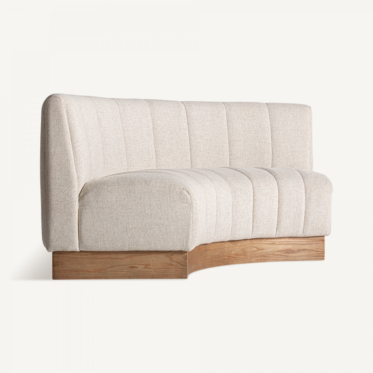 Canapé modulable en tissu beige | Vical Lurcy - Image 3