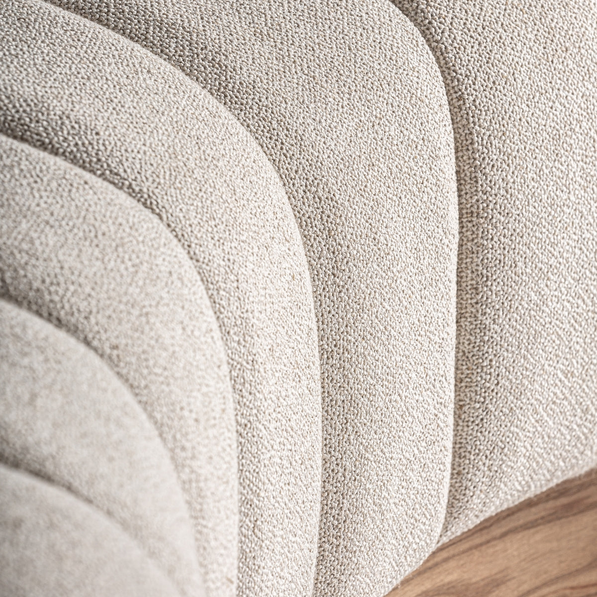 Canapé modulable en tissu beige | Vical Lurcy - Image 5