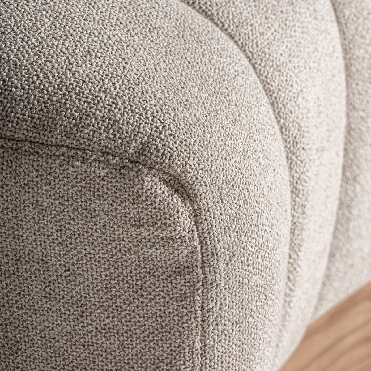 Canapé modulable en tissu beige | Vical Lurcy - Image 7