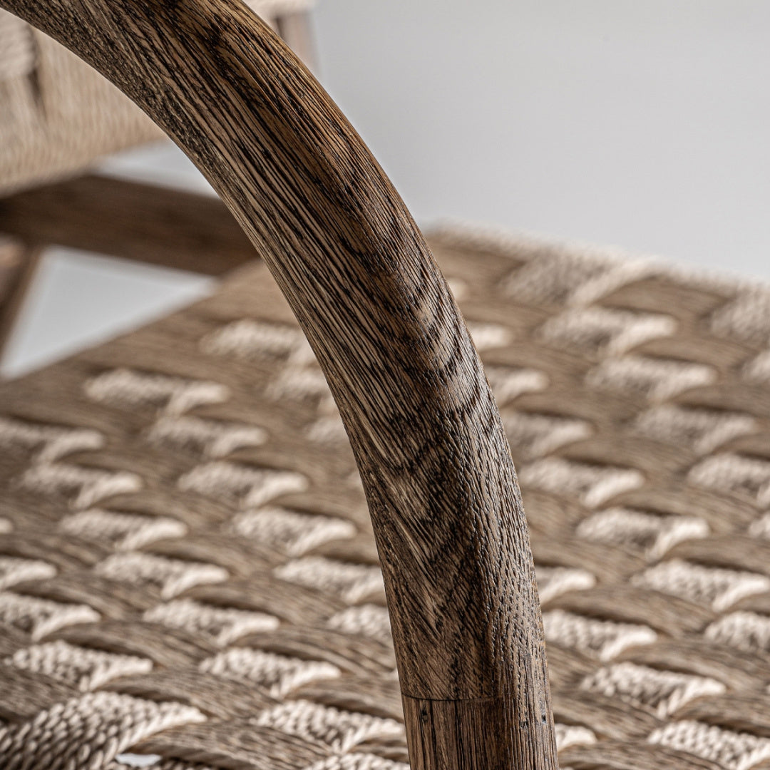 Chaise d'appoint en bois de chêne | Vical Larreule - Image 6