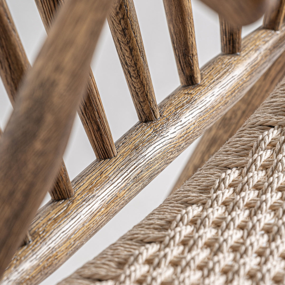 Chaise d'appoint en bois de chêne | Vical Morbihan - Image 9