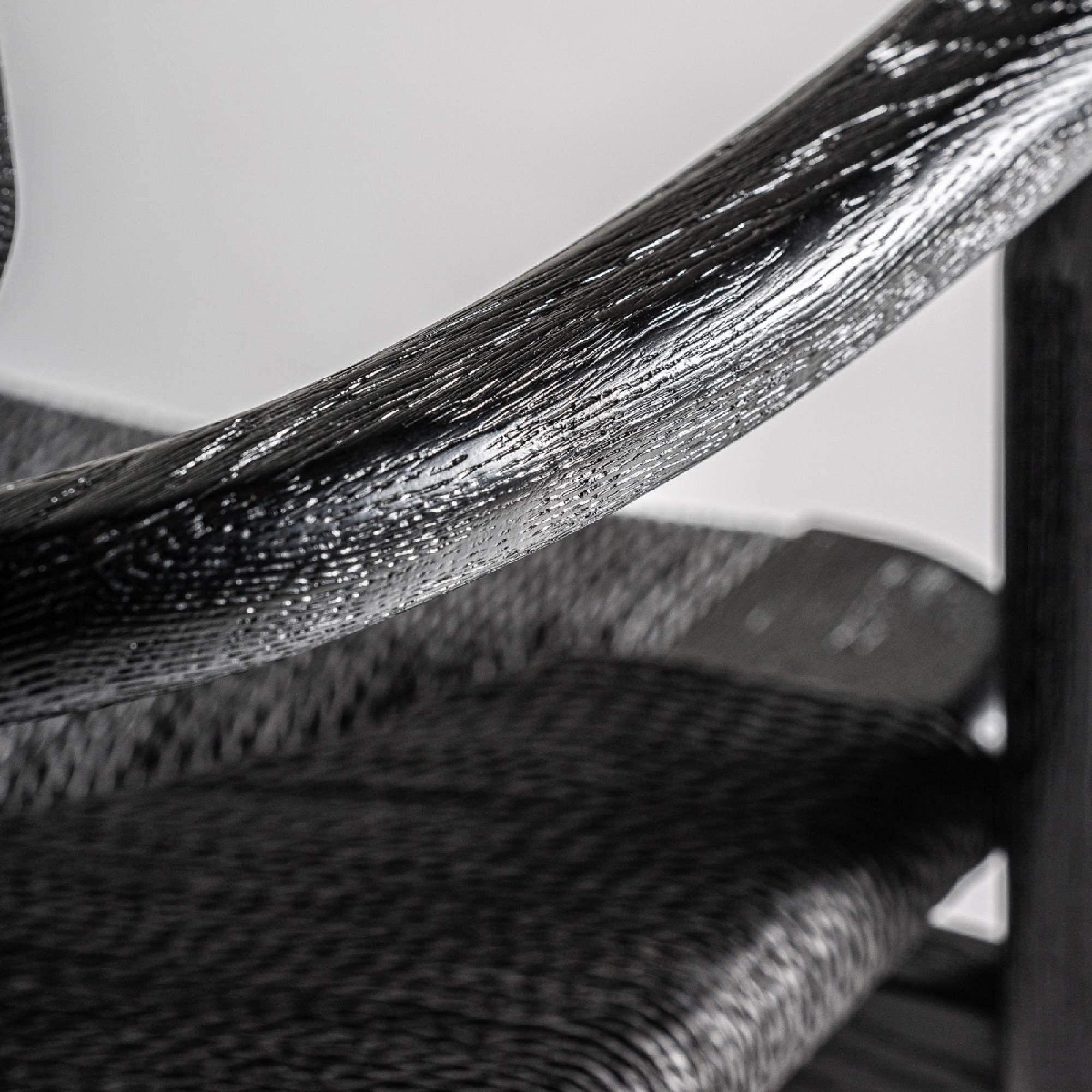 Chaise de salle à manger en chêne noir | Vical Tasque - Image 9