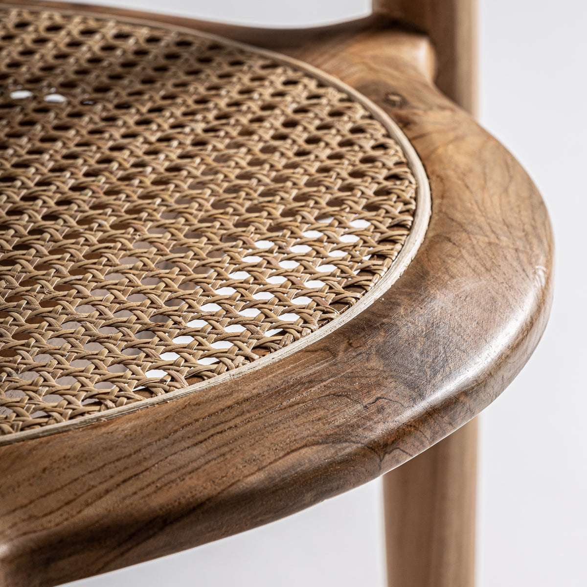 Chaise de salle à manger en rotin | Vical Tostily - Image 6