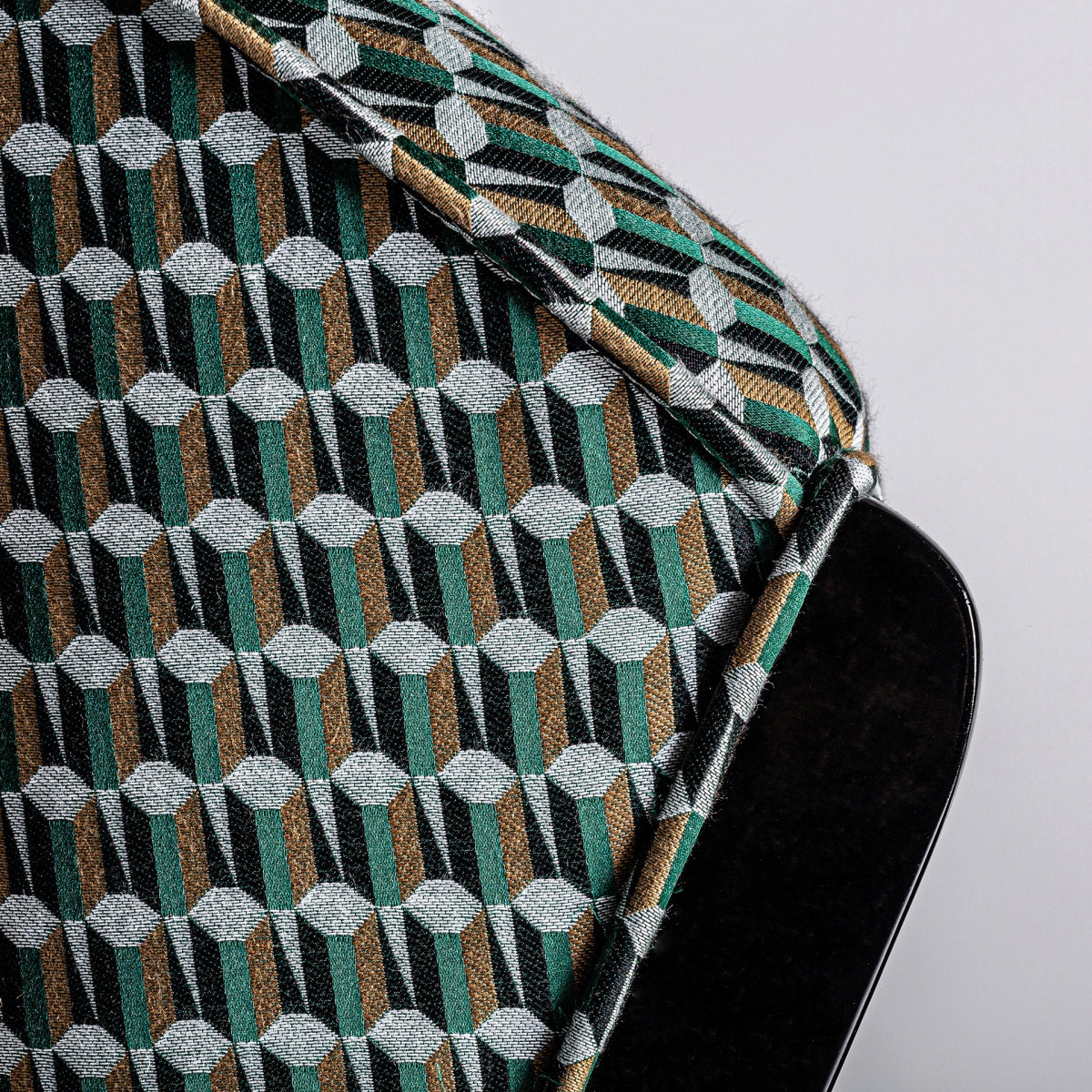Chaise de salle à manger en velours vert | Vical Kelheim - Image 9