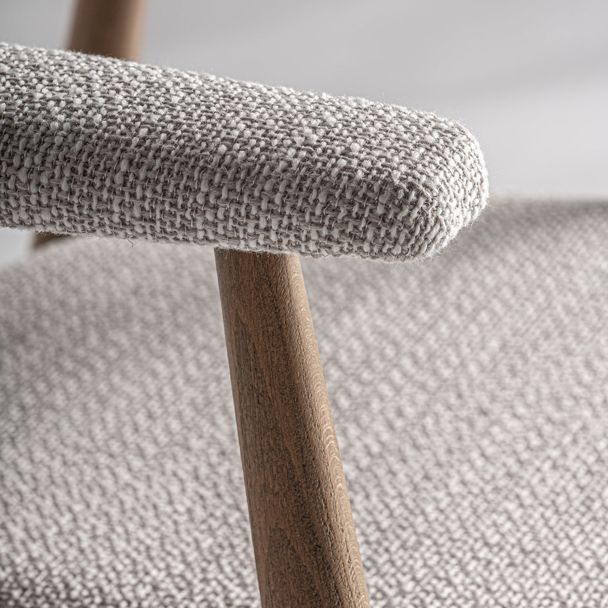 Chaise en bois de hêtre et gris marbré | VICAL Dilbeek - Image 6