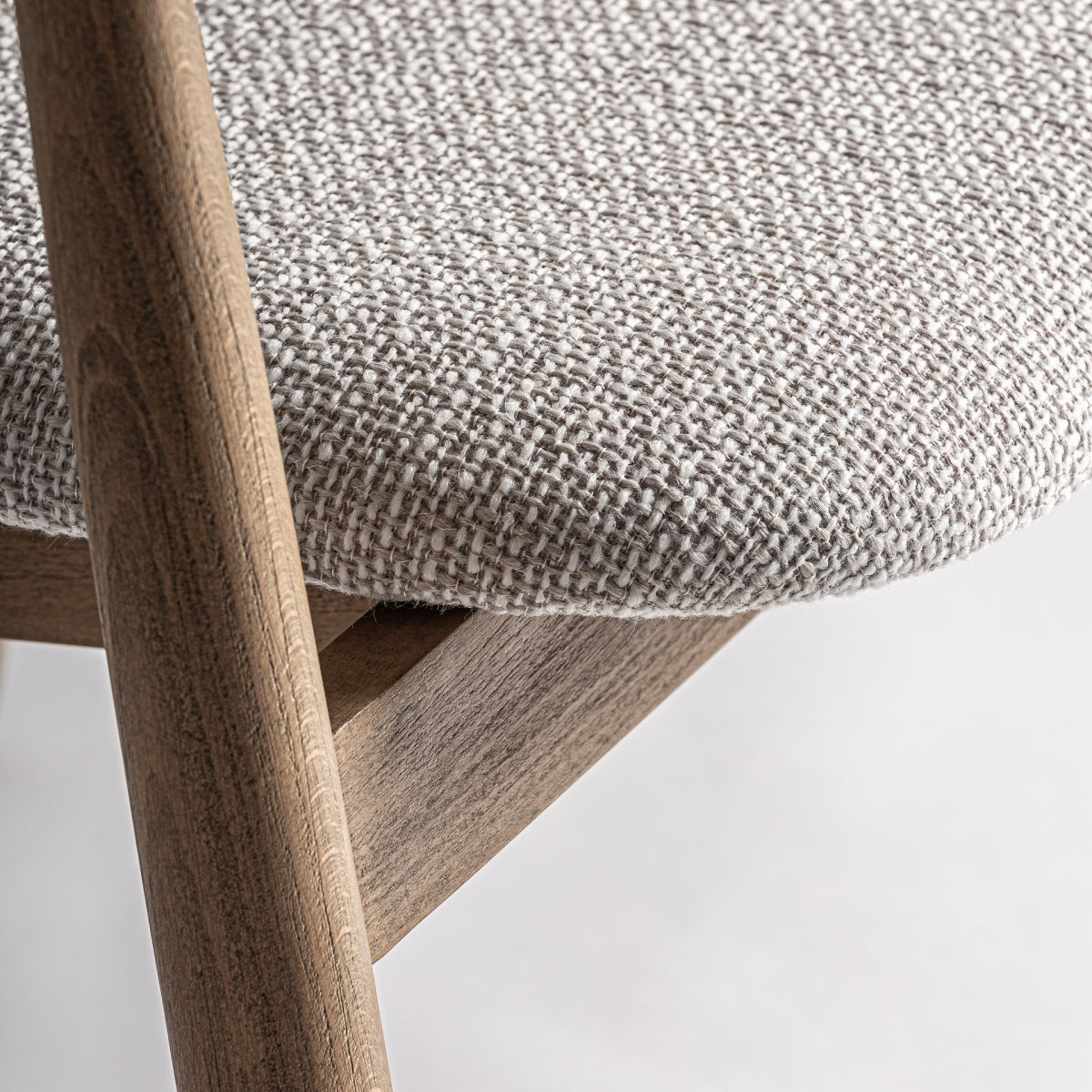 Chaise en bois de hêtre et gris marbré | VICAL Dilbeek - Image 8