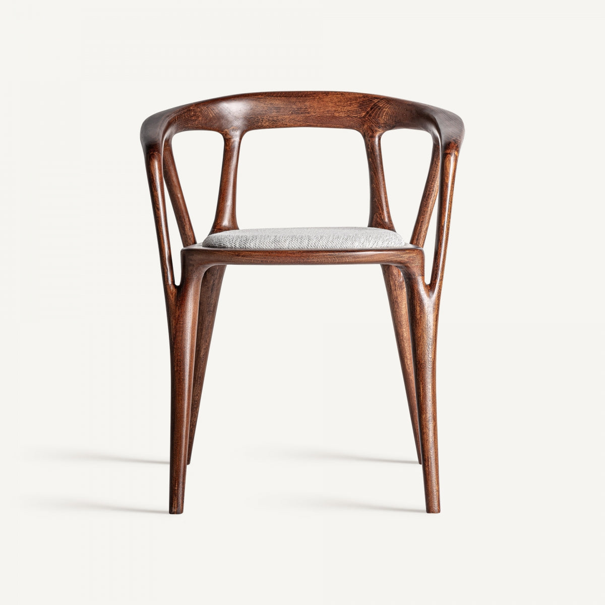 Chaise en bois de hêtre marron | VICAL Root - Image 3