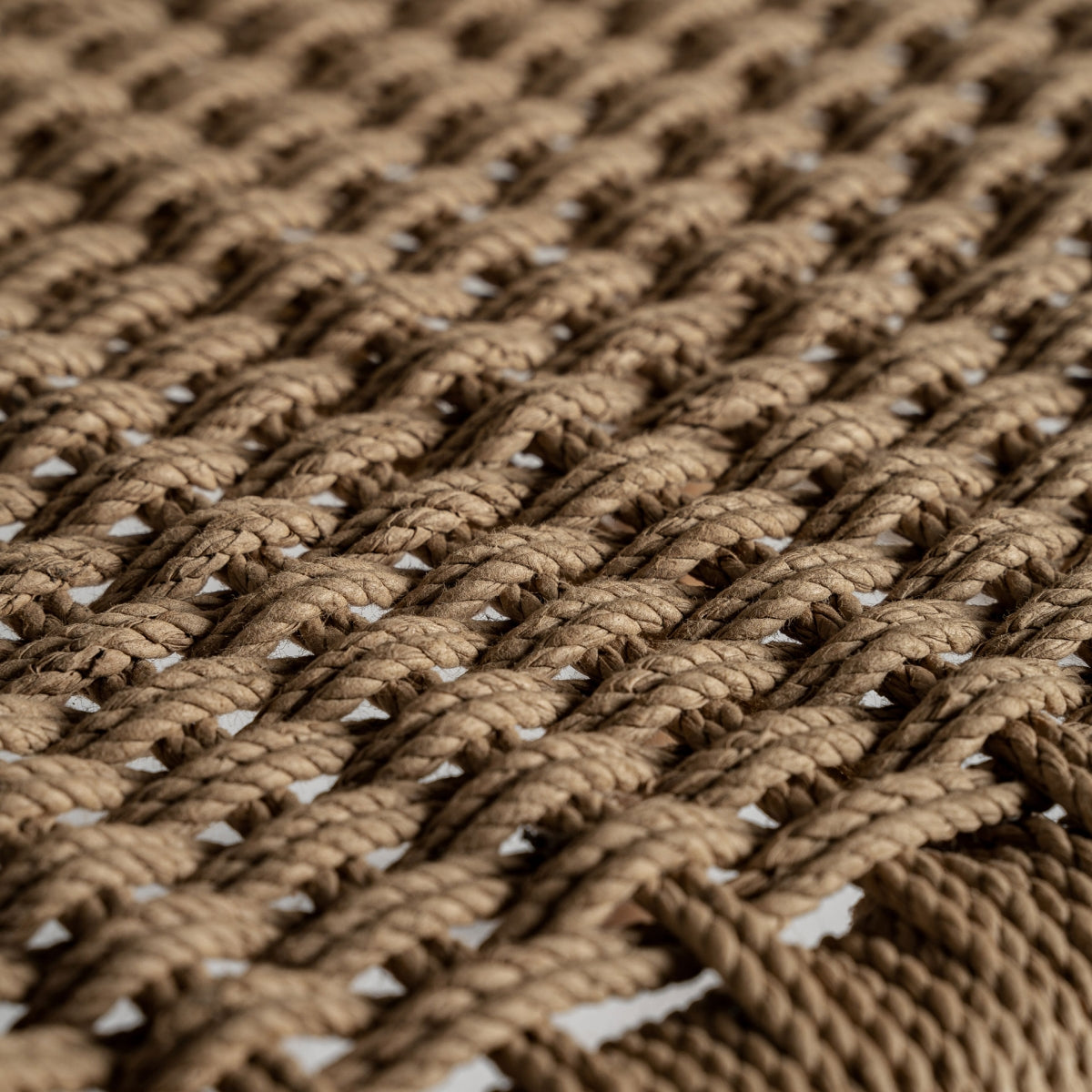 Chaise en bois de teck et fibre naturelle | VICAL Vaduz - Image 8