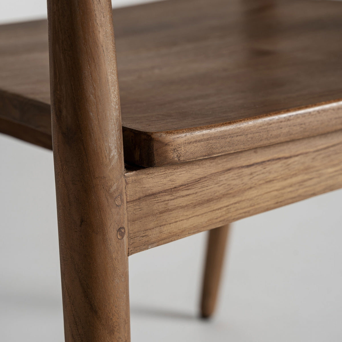 Chaise en bois de teck et rotin | VICAL Chanac - Image 8