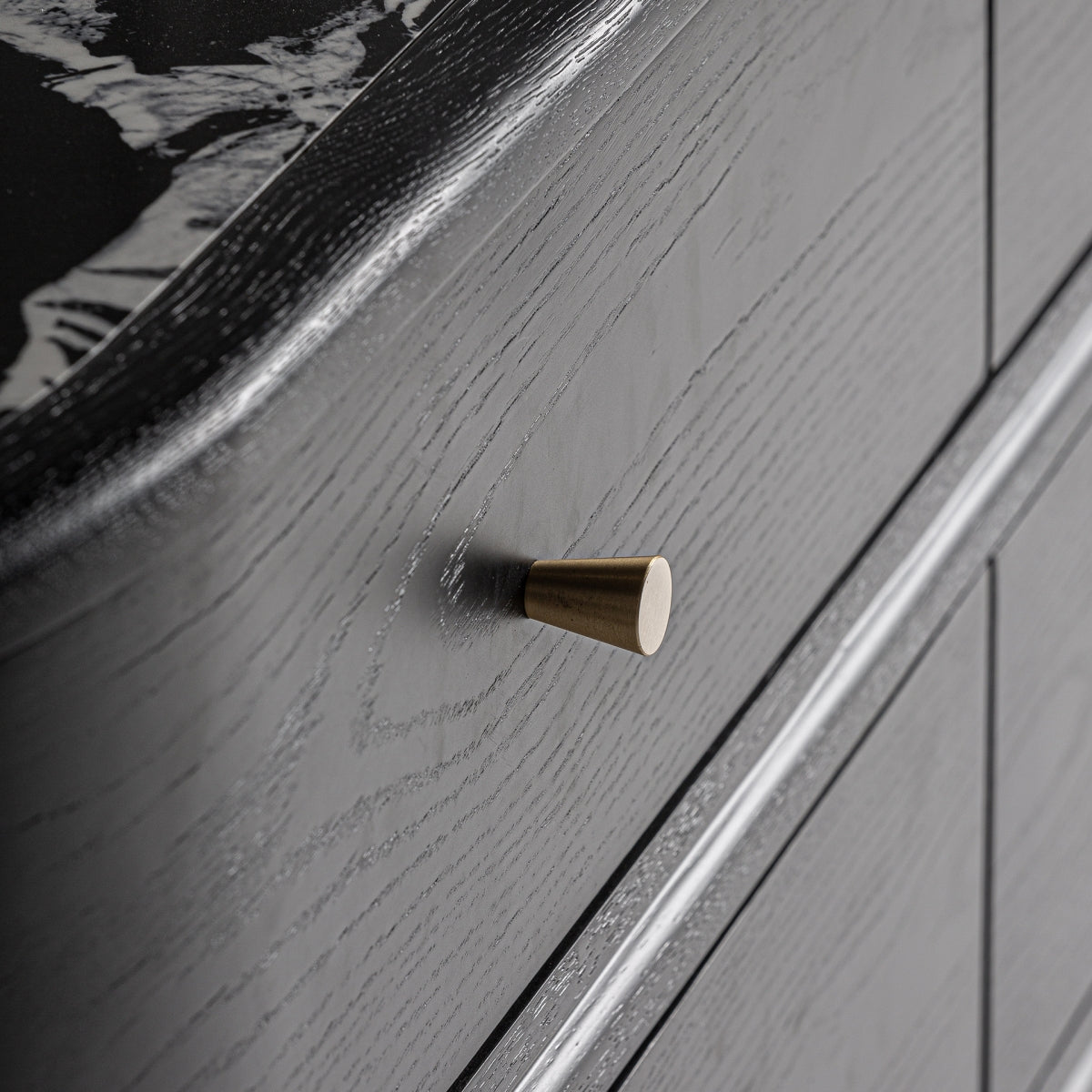 Commode en bois noir | Vical Bilzen - Image 4