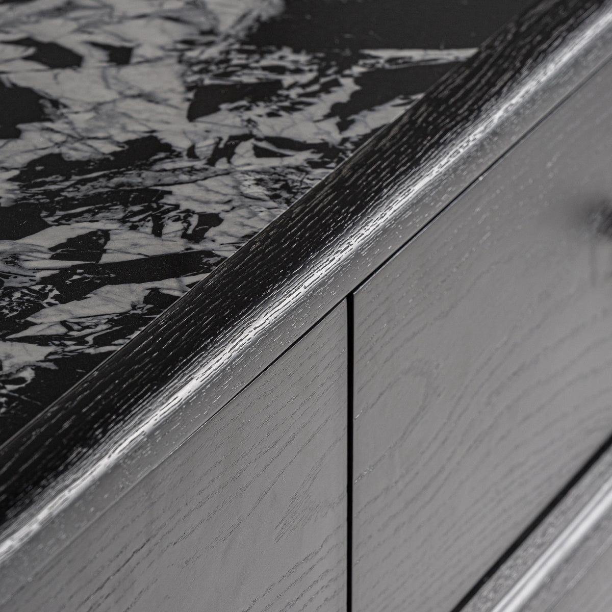 Commode en bois noir | Vical Bilzen - Image 5