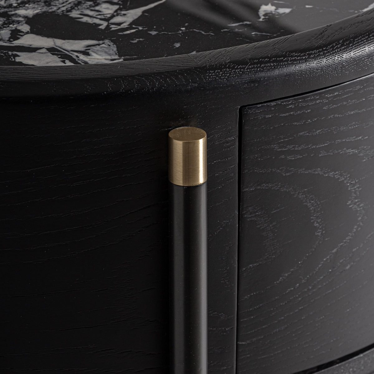 Commode en bois noir | Vical Bilzen - Image 7