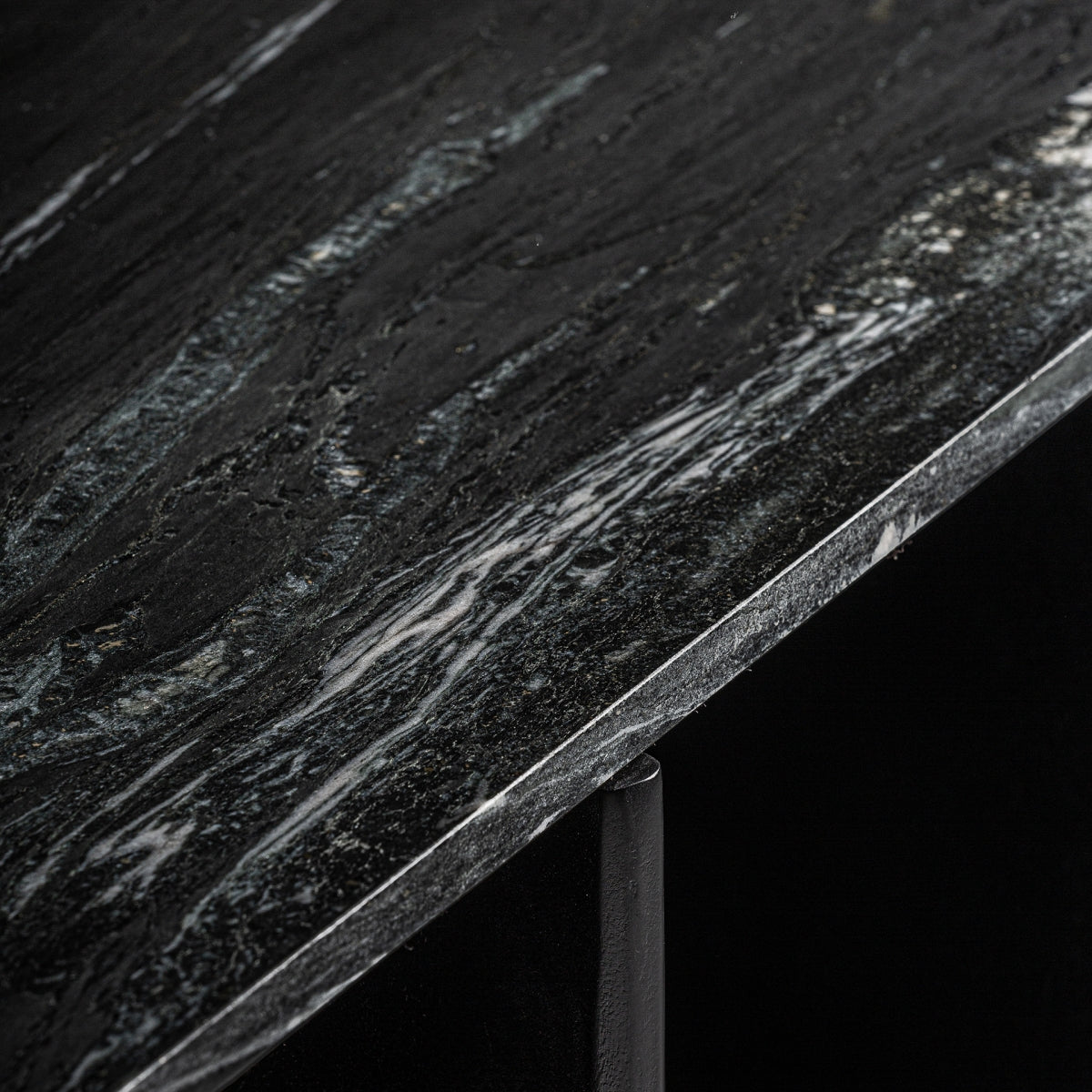Console en manguier et marbre noir | Vical Nara - Image 2