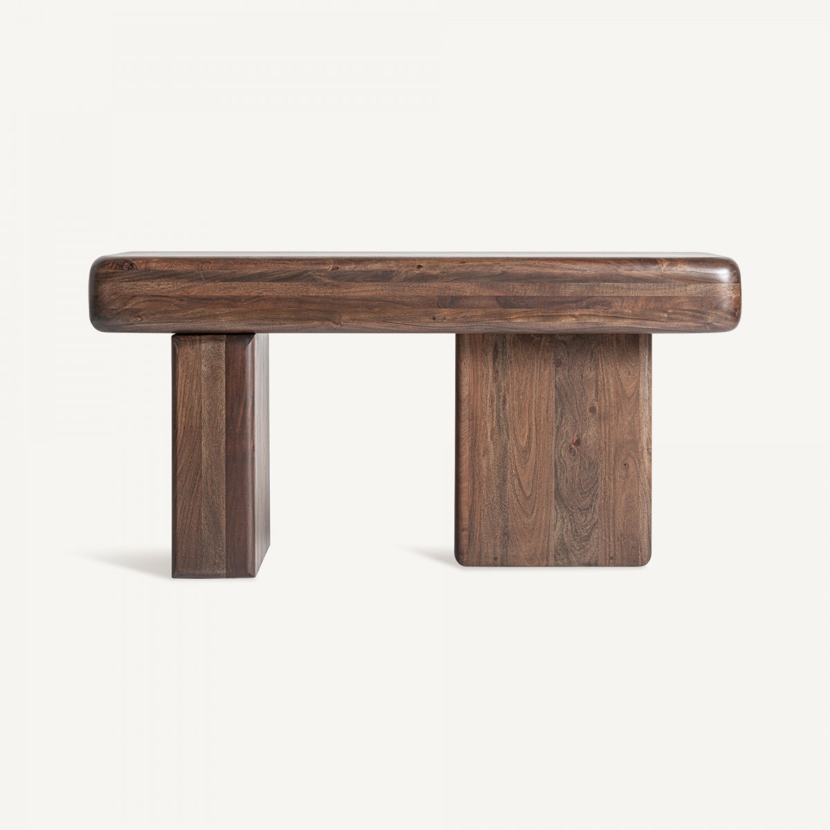 Console marron en bois d'acacia | VICAL Loreur - Image 1