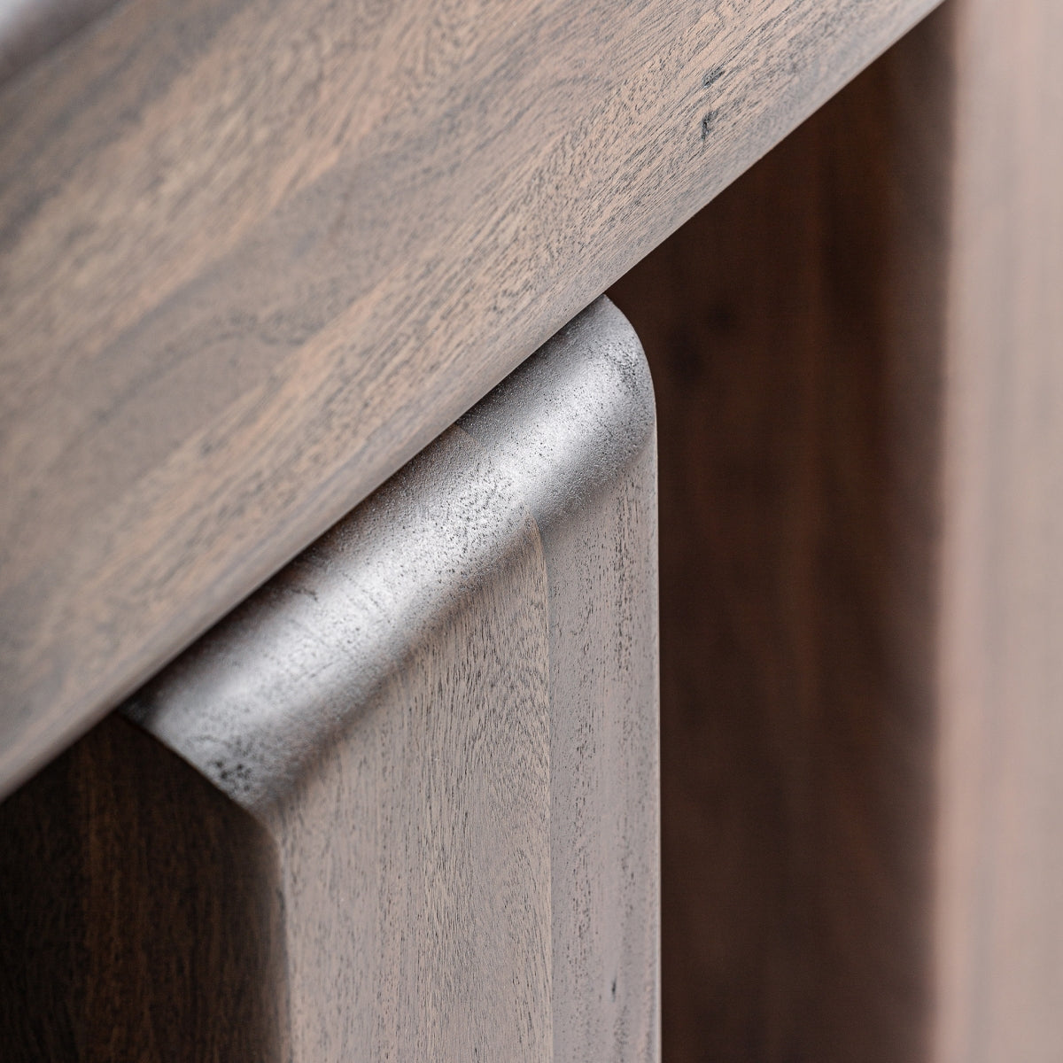 Console marron en bois d'acacia | VICAL Loreur - Image 5