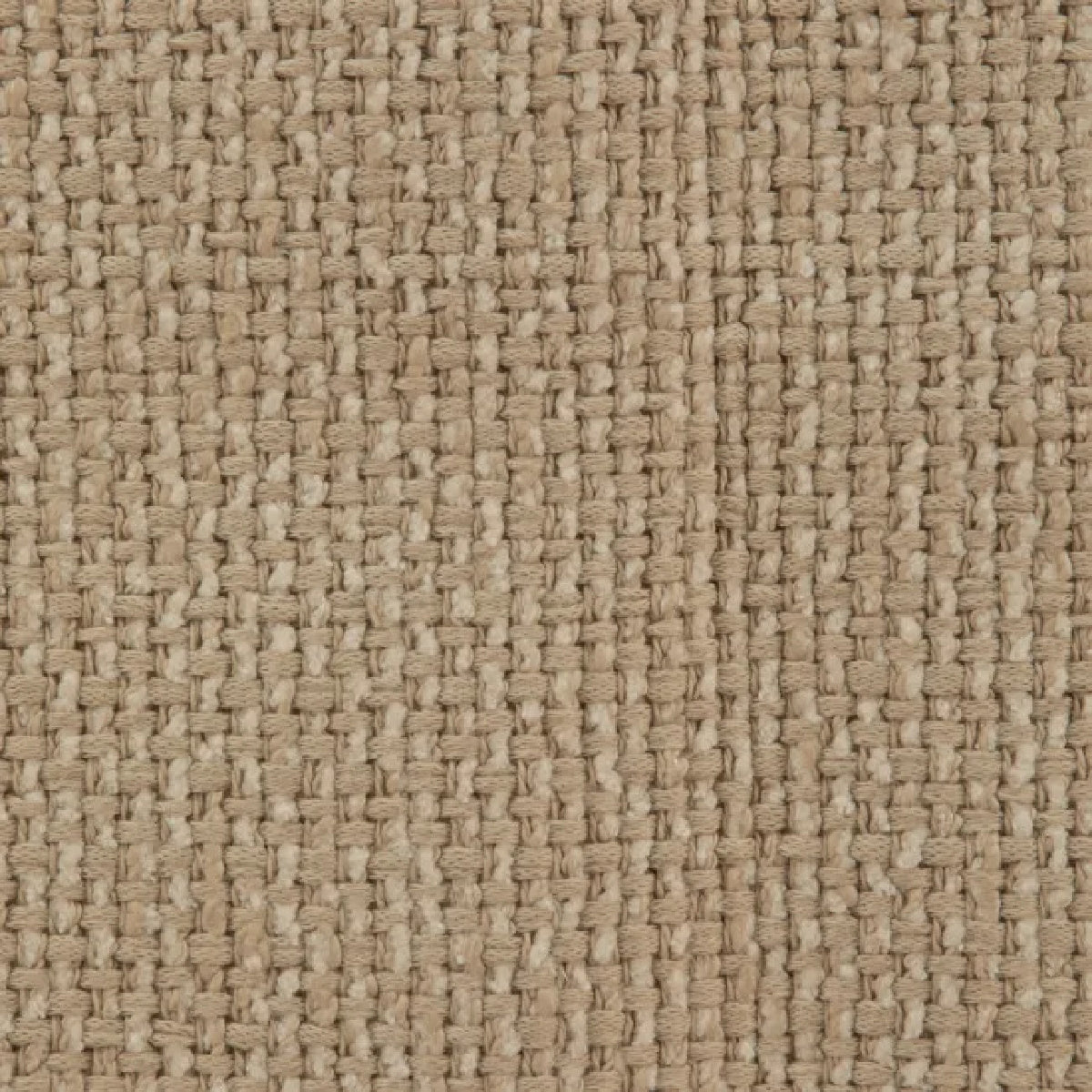 Fauteuil d'appoint en tissu beige foncé | Dôme Deco Tate - Image 2