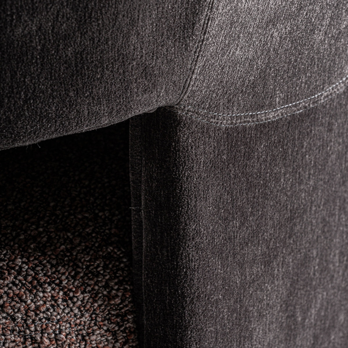 Fauteuil en tissu marron | VICAL Brakel - Image 8