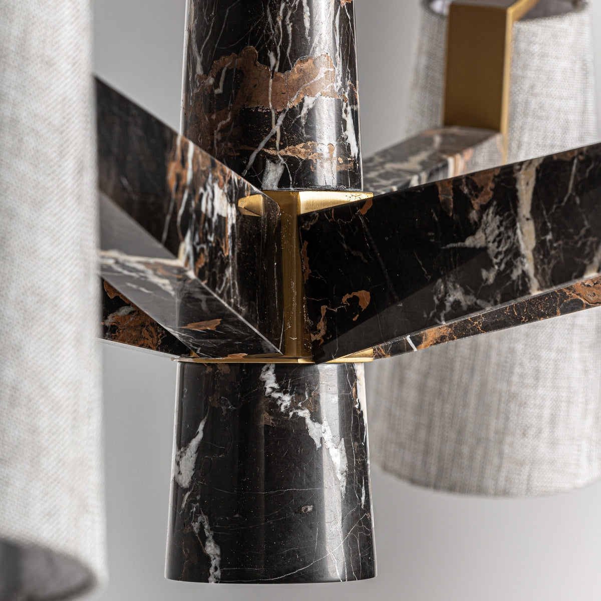 Lustre en marbre noir | VICAL Tenta - Image 2