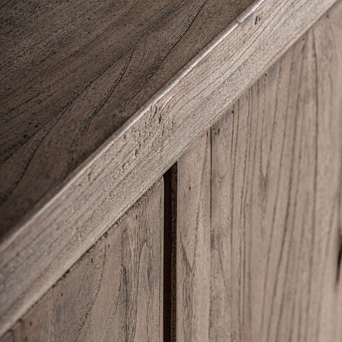 Meuble TV en bois d'orme marron | Vical Cotswolds - Image 5