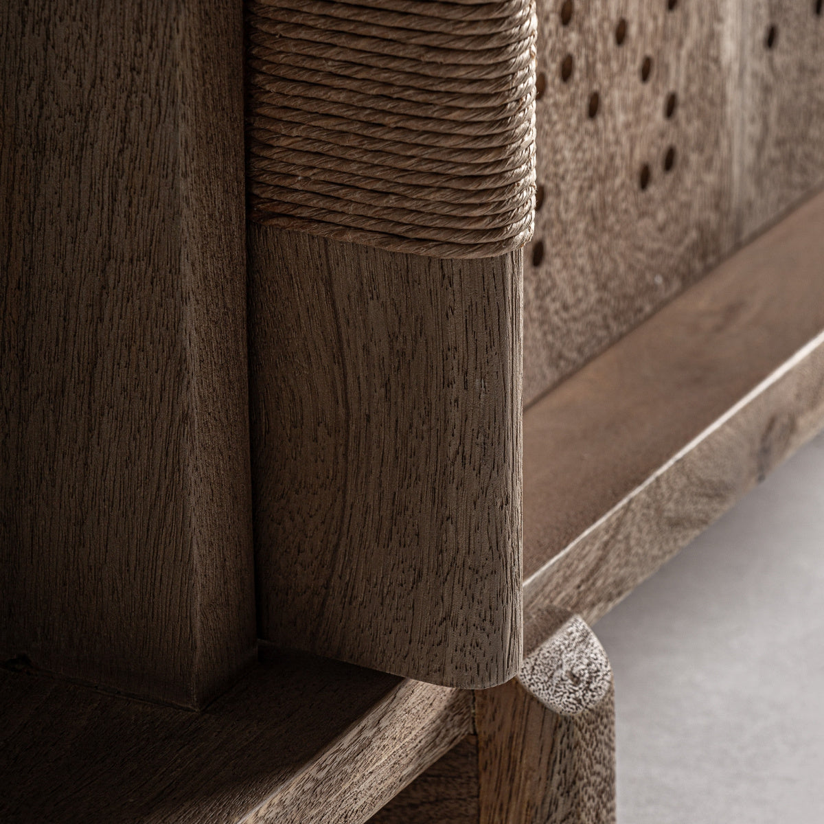 Meuble TV en bois de manguier | VICAL Jacquard - Image 6