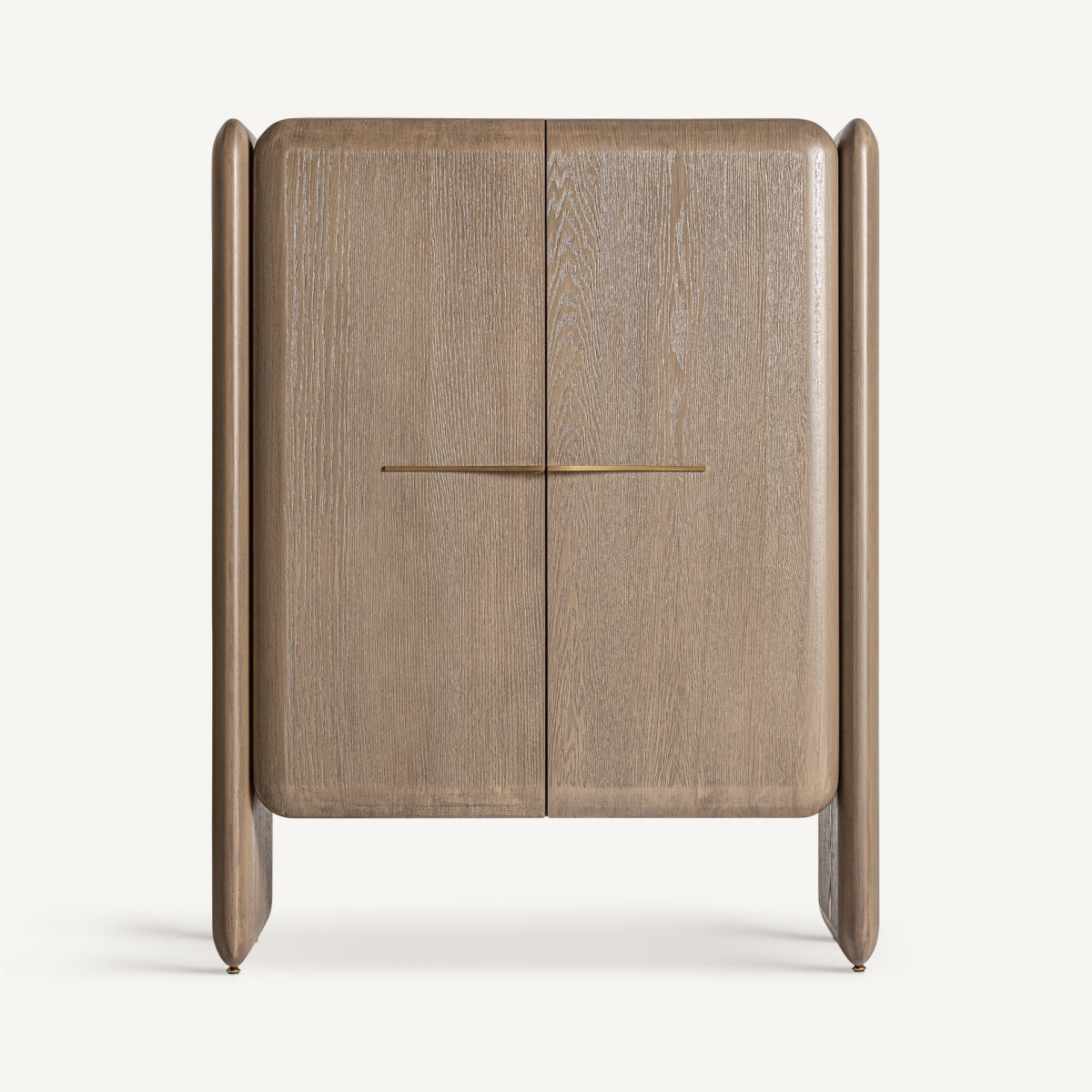 Meuble de rangement en chêne marron | Vical Ussel - Image 1