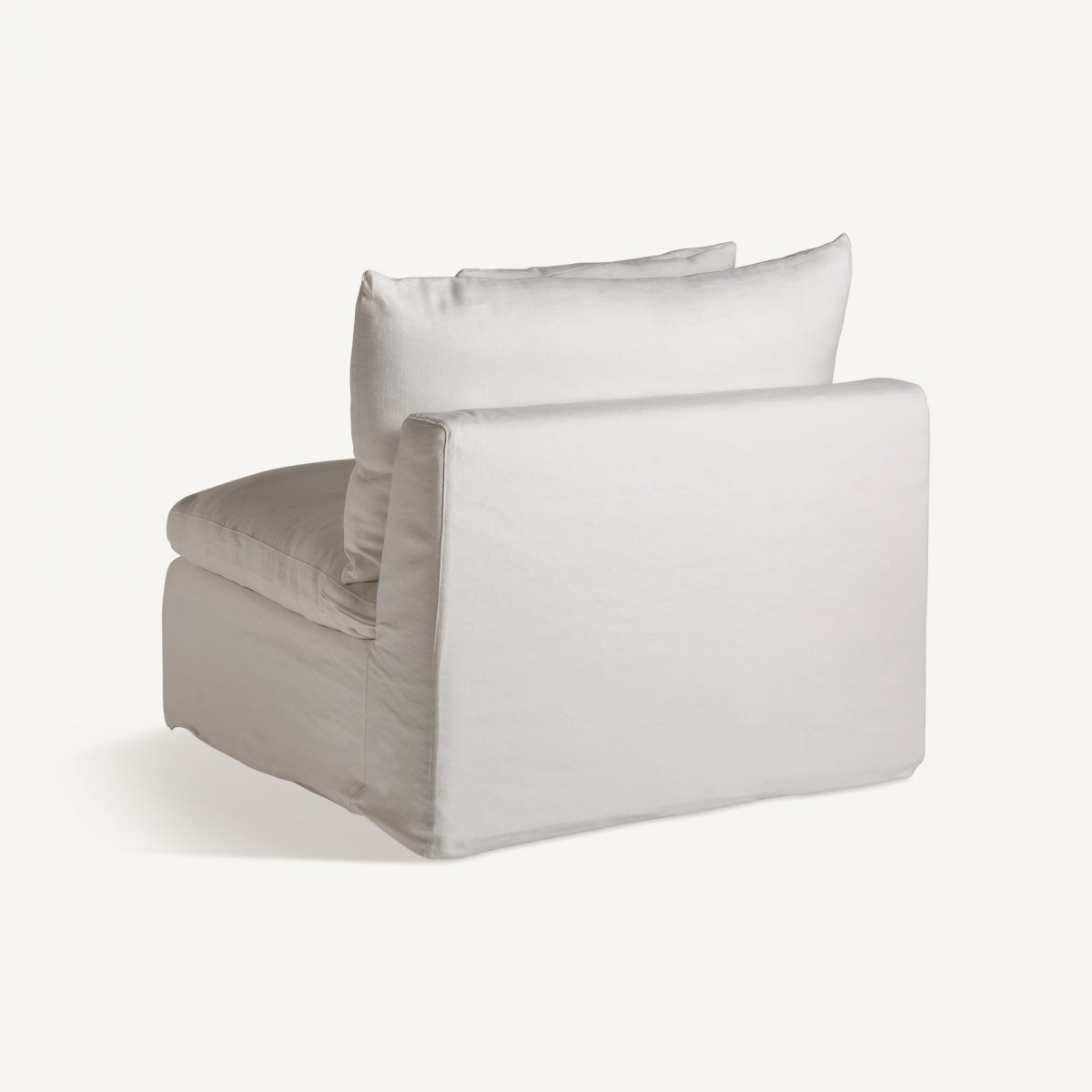 Module central en lin blanc | Vical Agde - Image 5