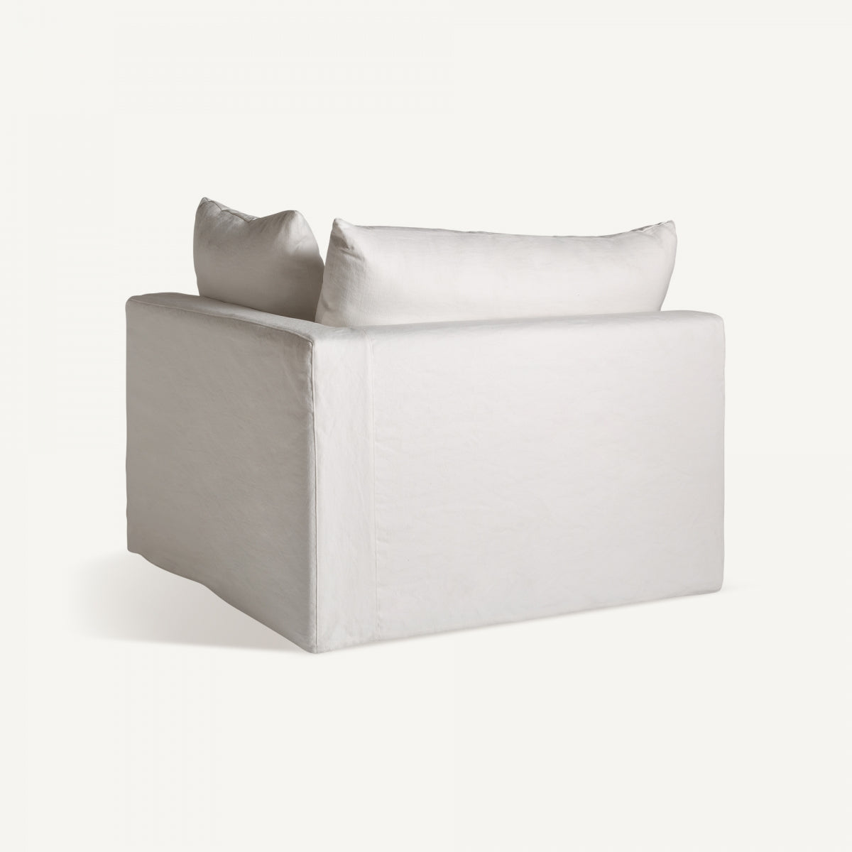 Module droit en lin blanc | Vical Agde - Image 4