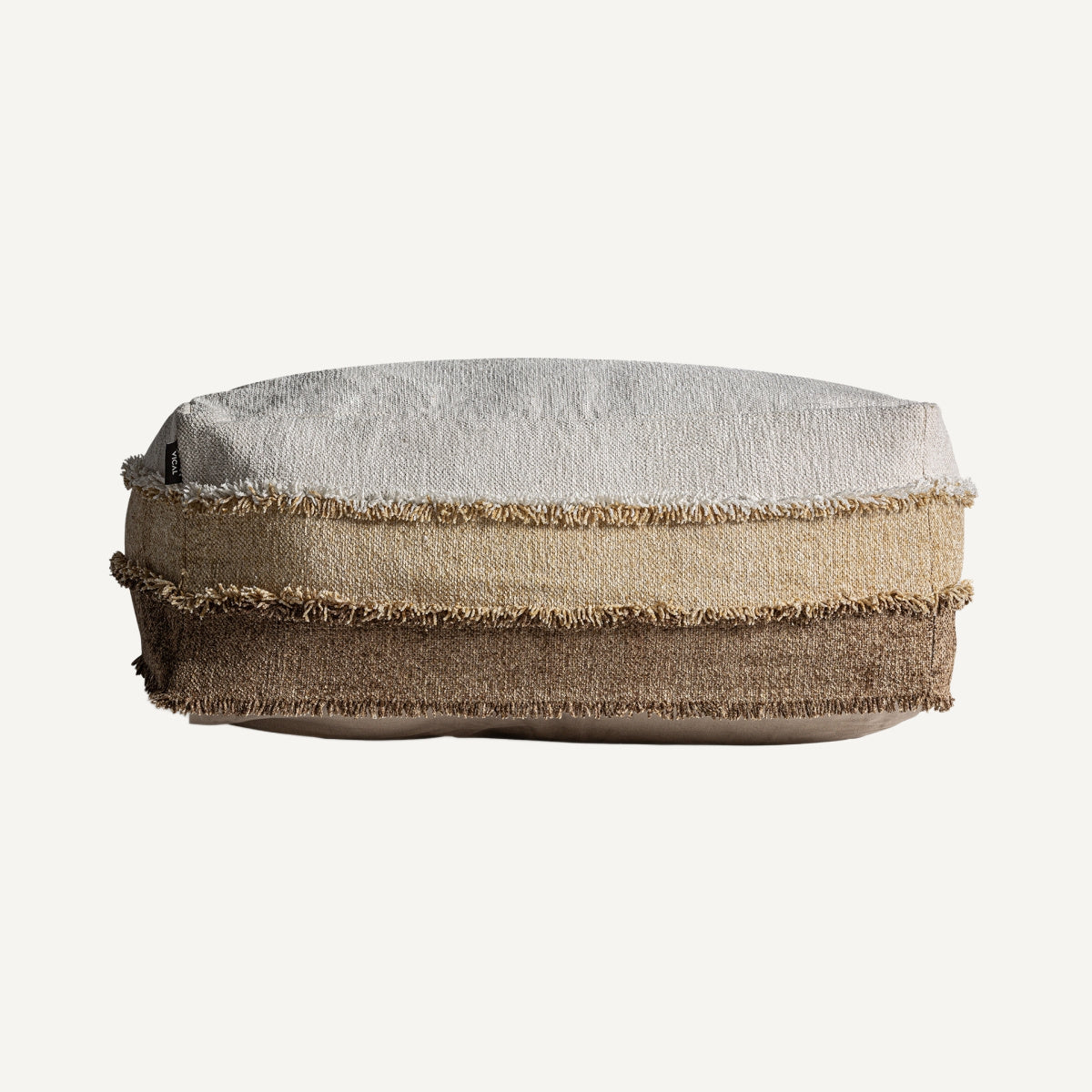 Pouf carré en coton | VICAL Euken - Image 1