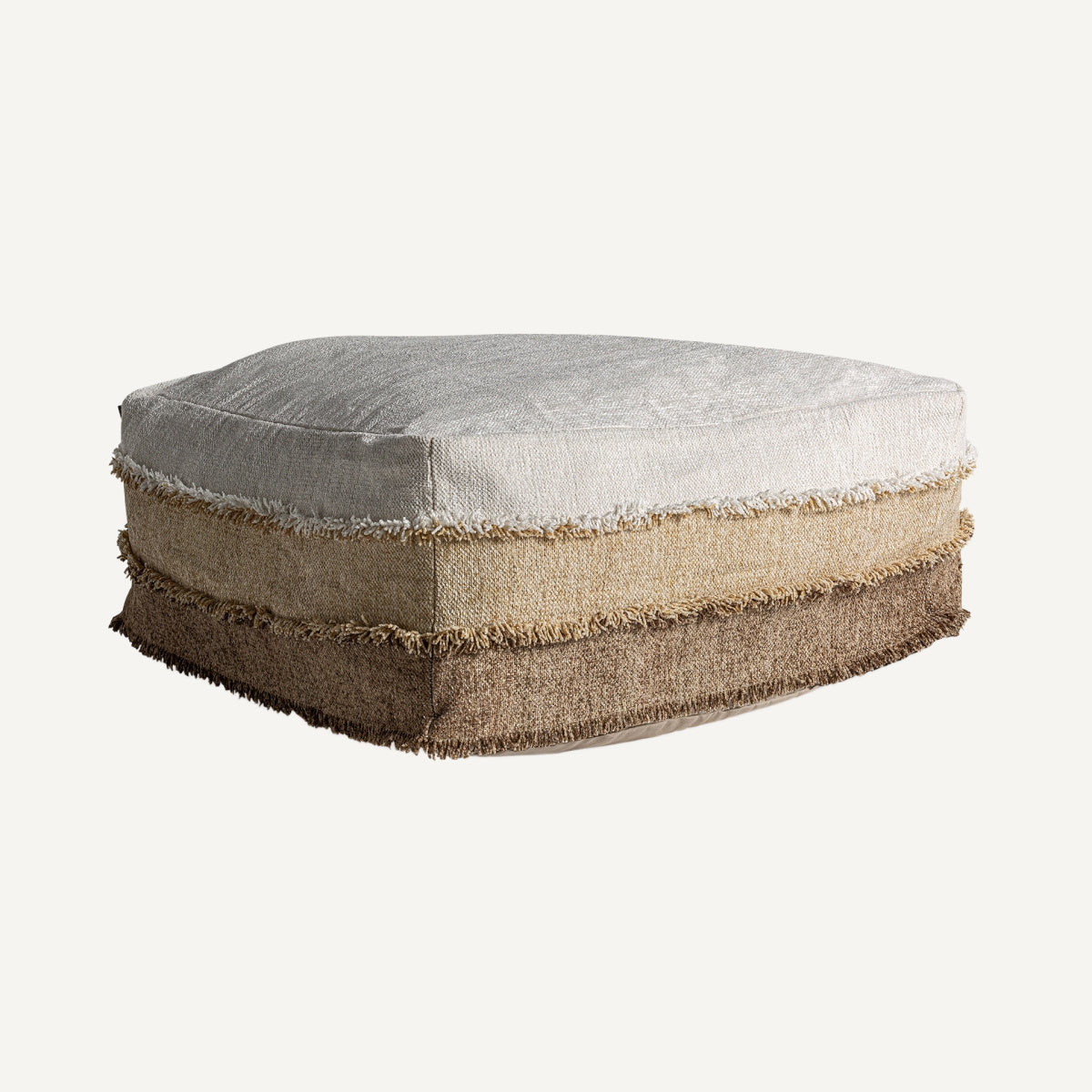 Pouf carré en coton | VICAL Euken - Image 3