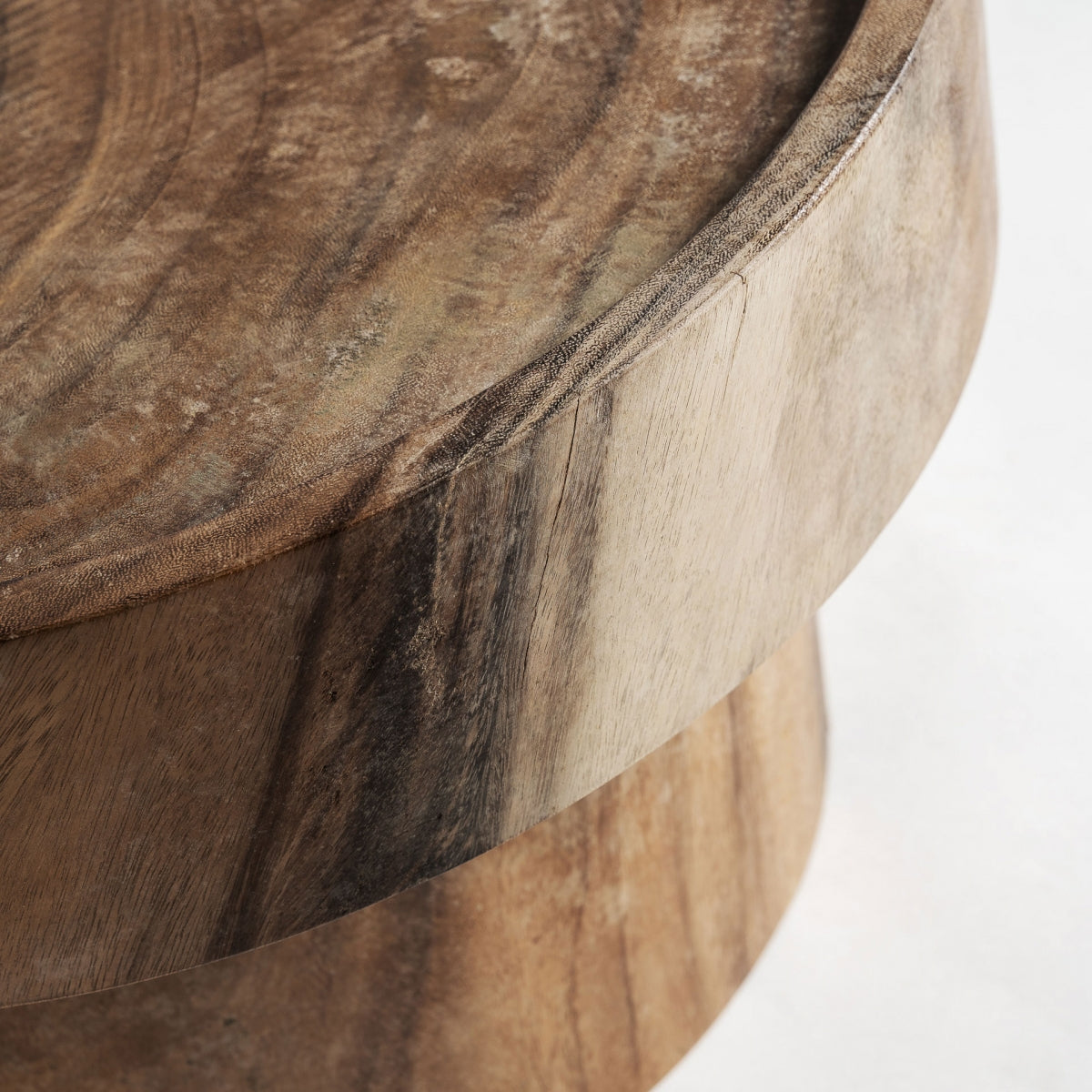 Table basse en bois de suar | VICAL Barika - Image 4