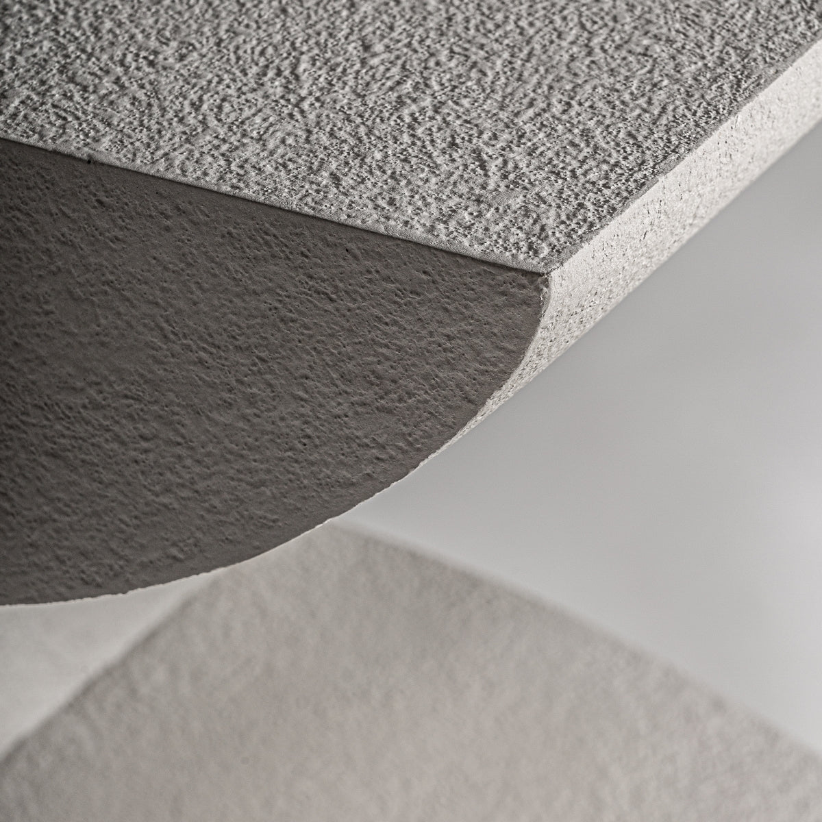 Table basse en ciment blanc cassé | Vical Trim - Image 3