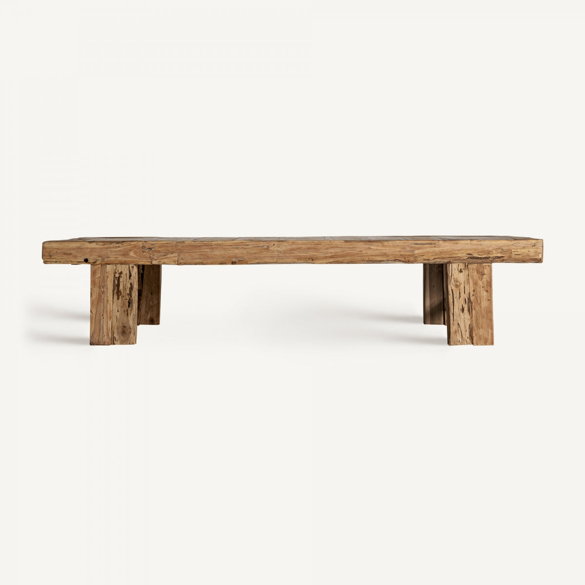 Table basse en teck marron | VICAL Kerp - Image 1