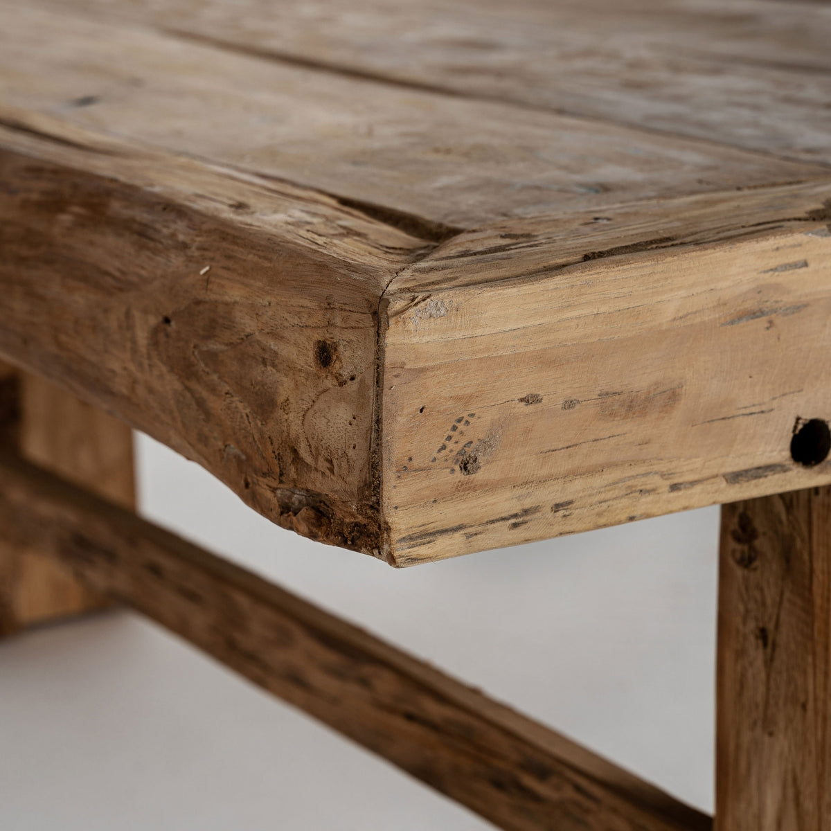 Table basse en teck marron | VICAL Kerp - Image 4