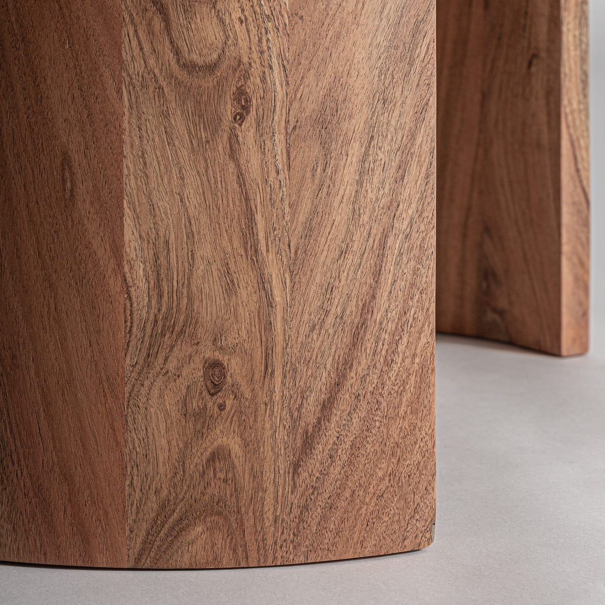 Table d'appoint en travertin beige | VICAL Tivoli - Image 5