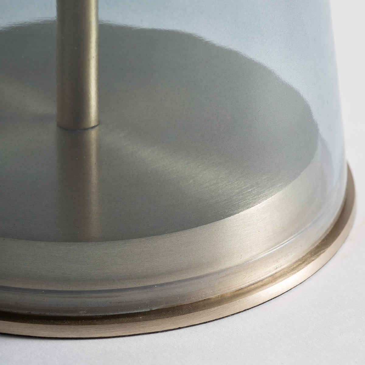 Table d'appoint en verre bleu | VICAL Haugan - Image 3