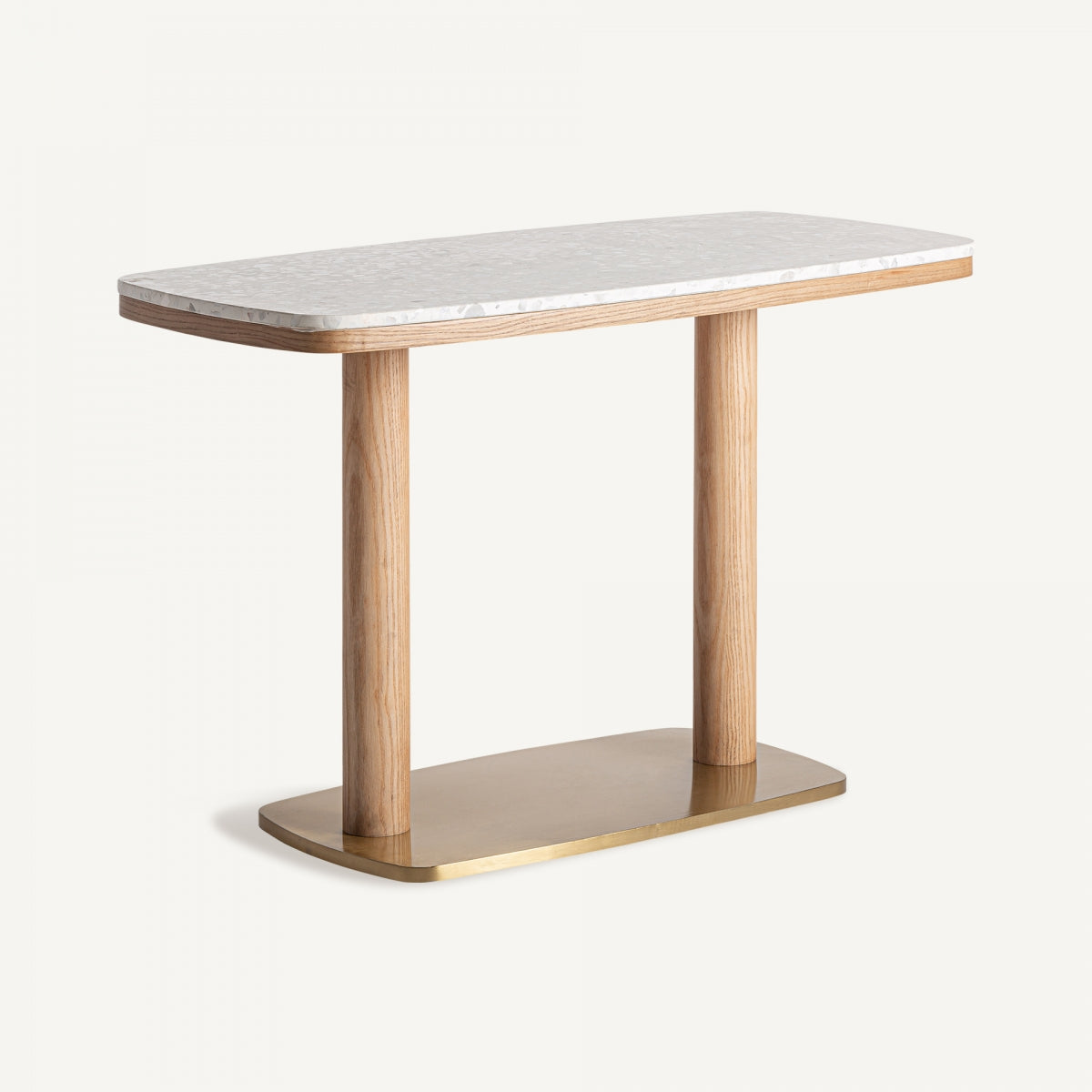 Table de bar en terrazzo gris | Vical Birieux - Image 2
