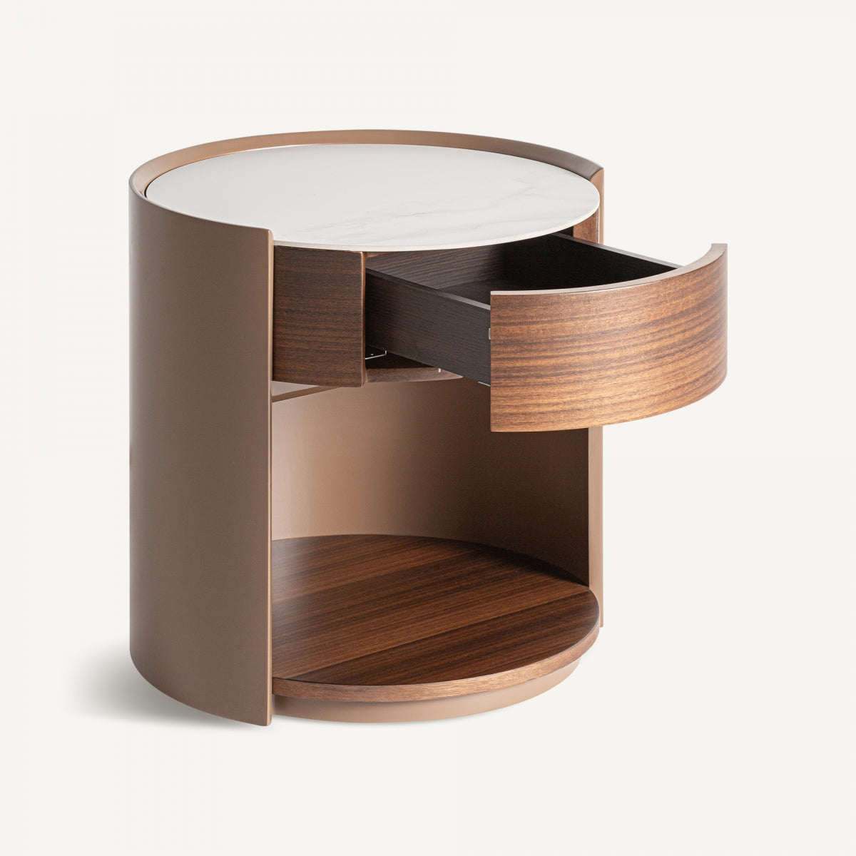 Table de chevet en bois d'eucalyptus | Vical Giswil - Image 3