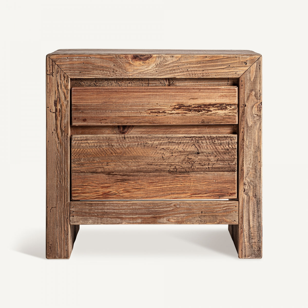 Table de chevet en bois de pin | Vical Breive - Image 1