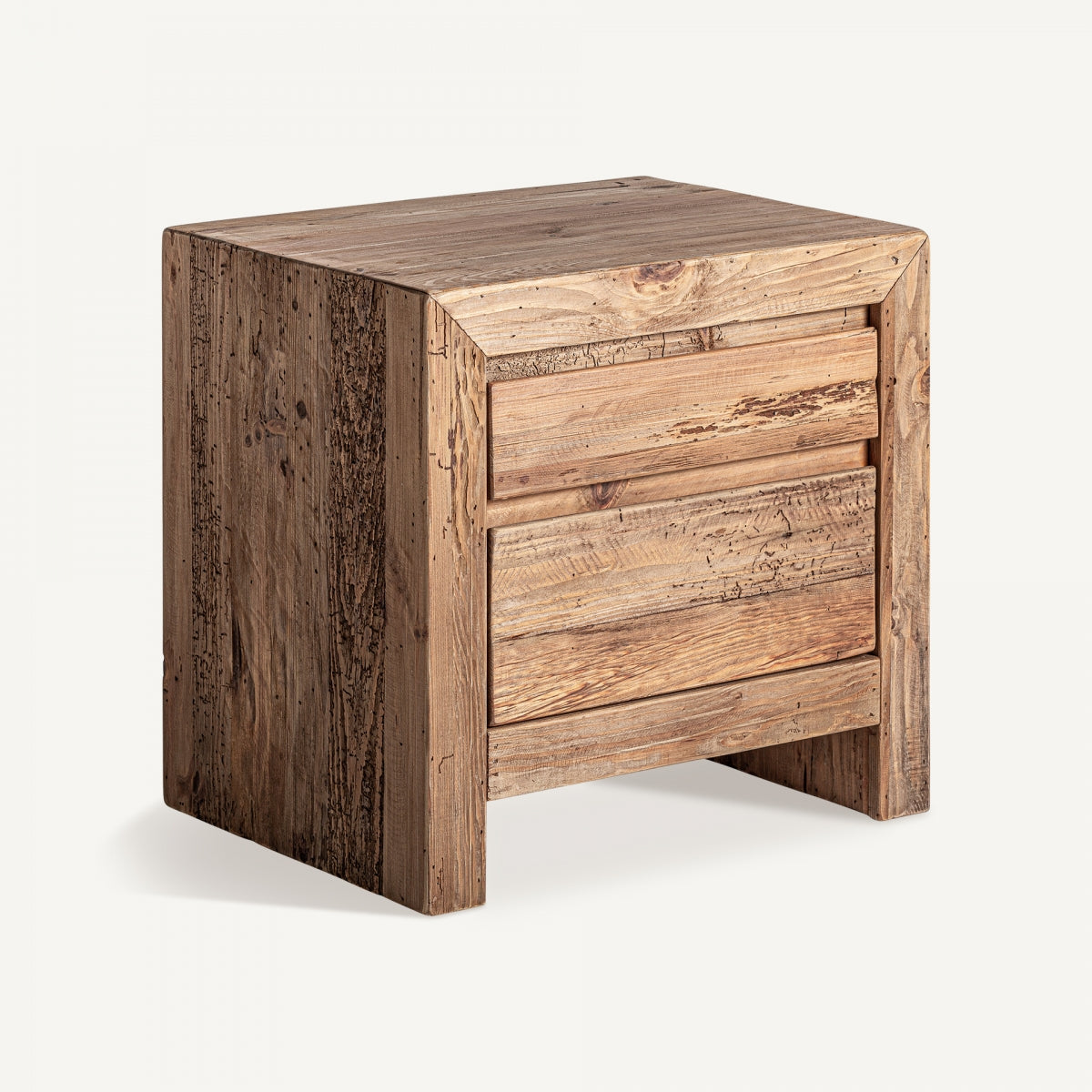 Table de chevet en bois de pin | Vical Breive - Image 2