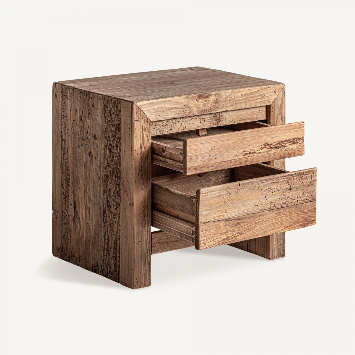 Table de chevet en bois de pin | Vical Breive - Image 3