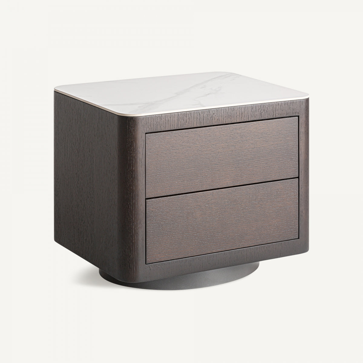Table de chevet en chêne marron | Vical Wholen - Image 2