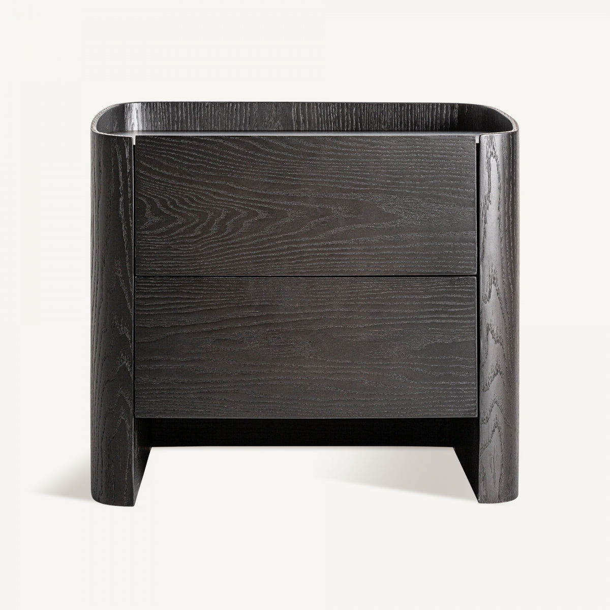 Table de chevet en chêne marron | Vical Wolffach - Image 1
