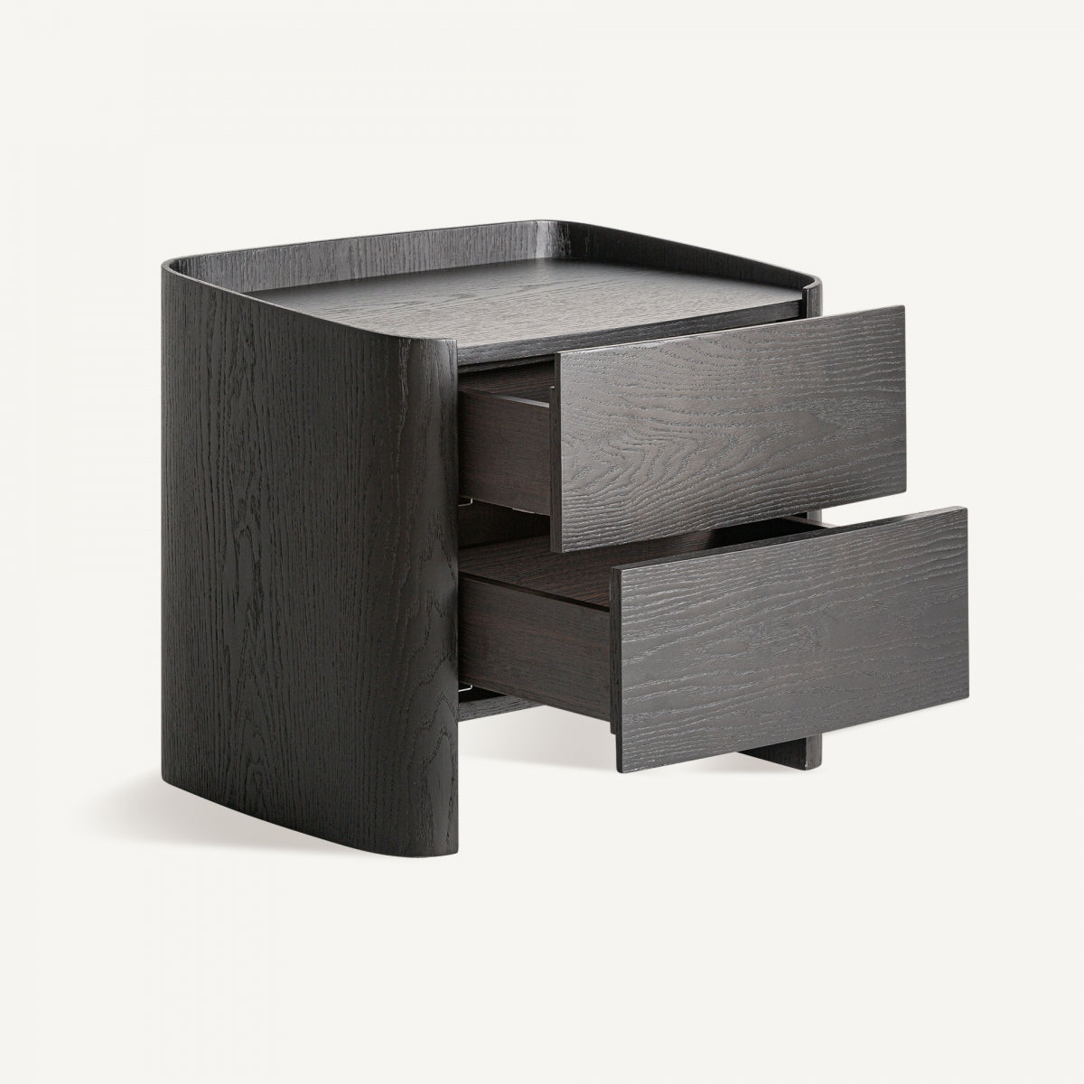 Table de chevet en chêne marron | Vical Wolffach - Image 3
