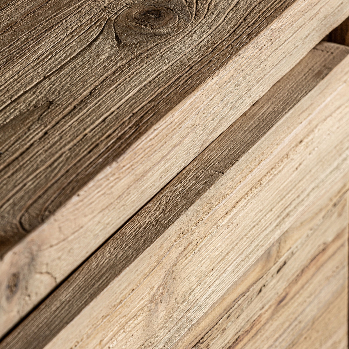 Table de chevet en teck naturel | Vical Lux - Image 5