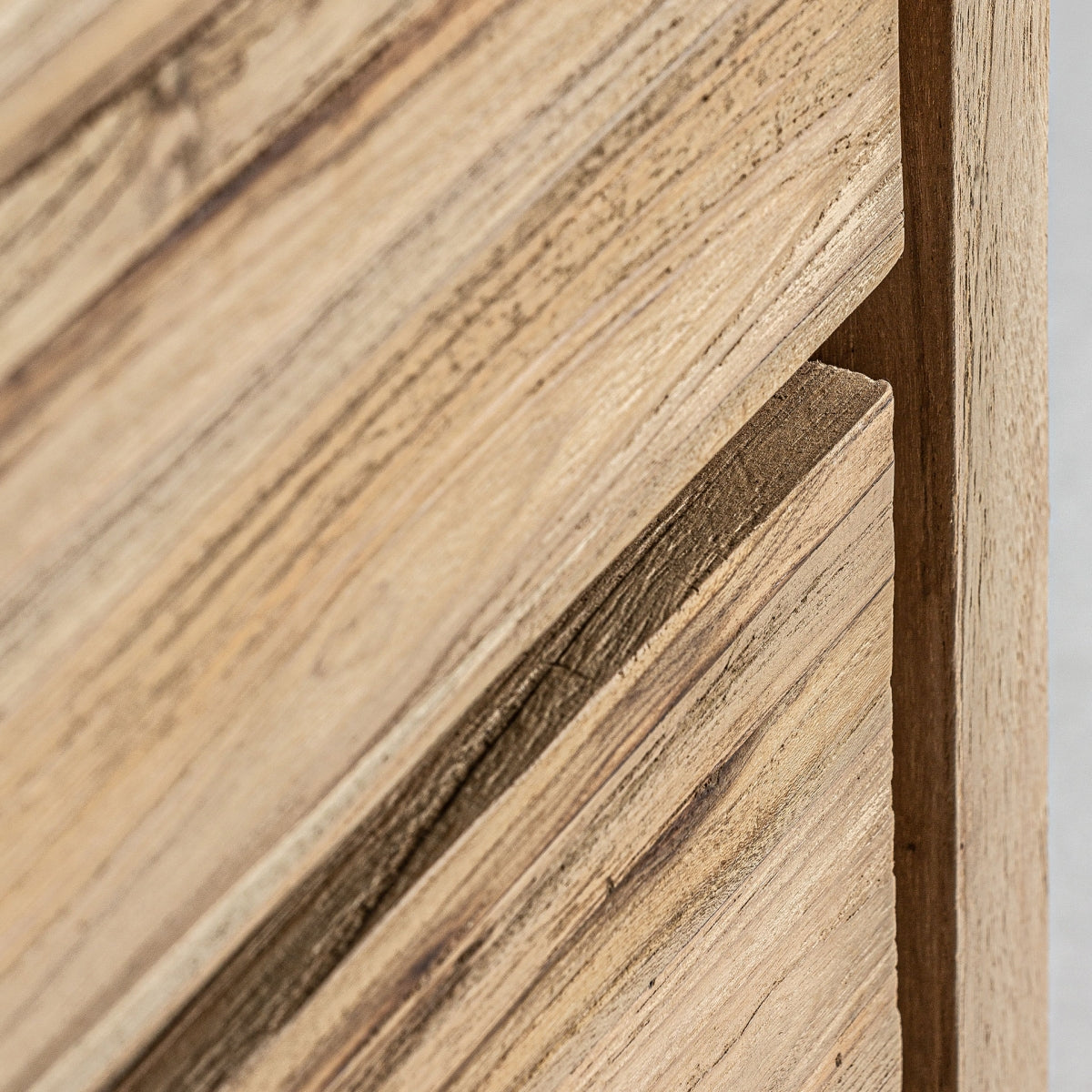 Table de chevet en teck naturel | Vical Lux - Image 6
