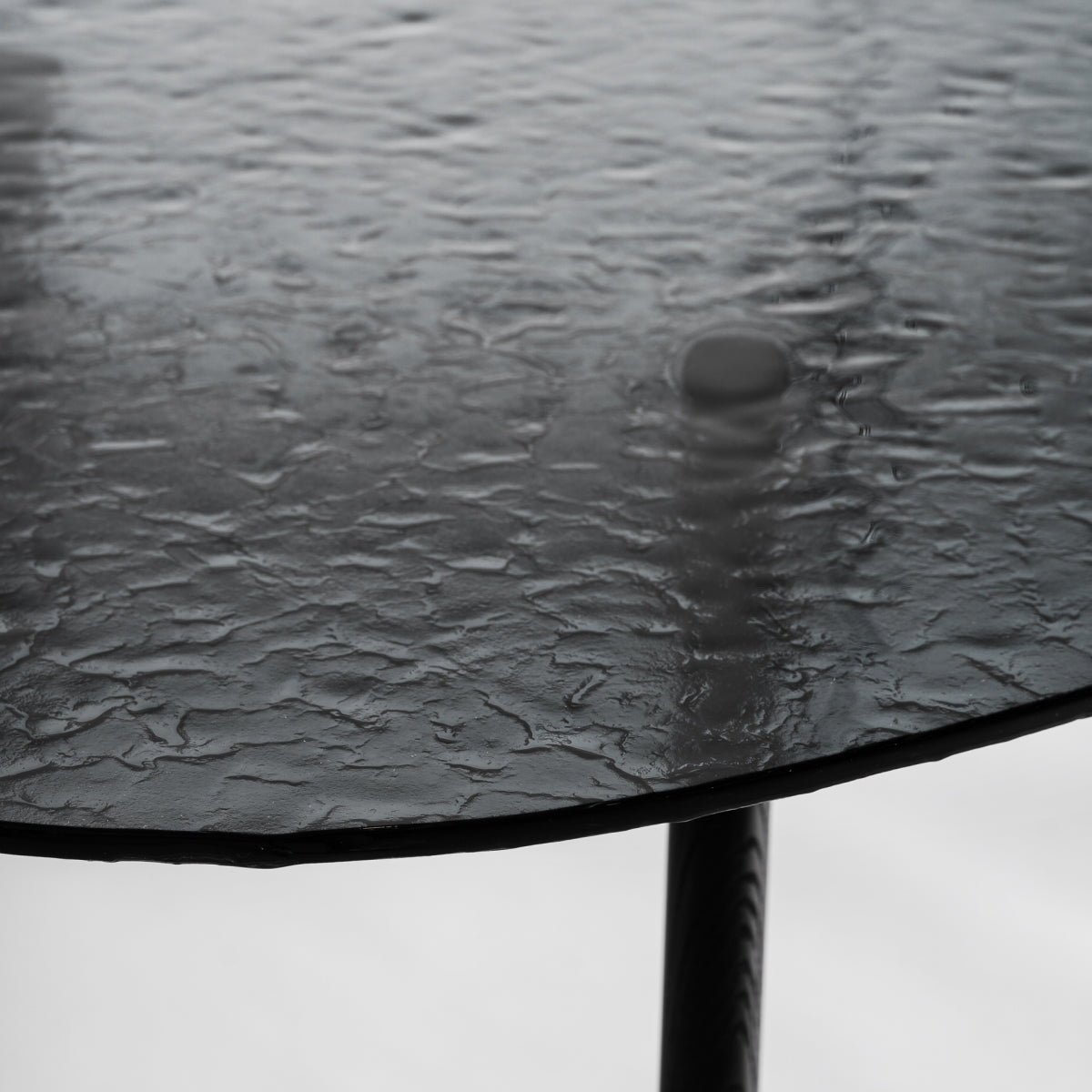 Table de salle à manger en verre trempé noir | Vical Suchdol - Image 2