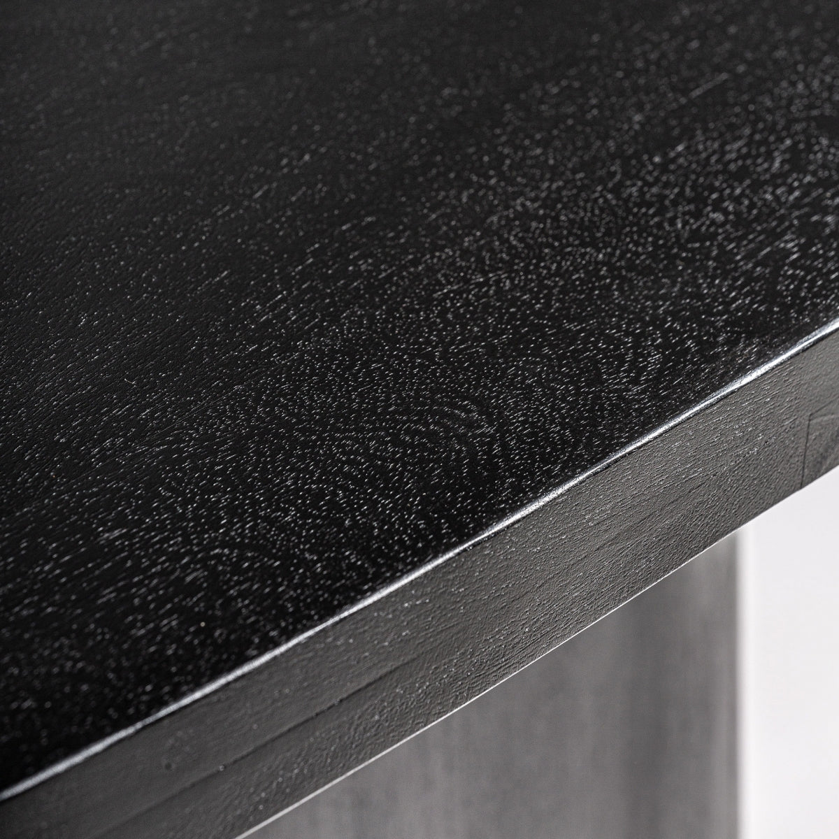 Table de salle à manger ovale en manguier noir | Vical Nauen - Image 2
